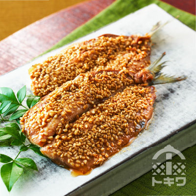 いわしのごま焼き