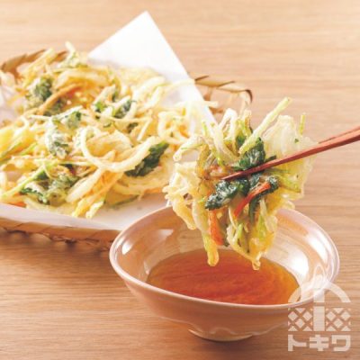 春野菜のかきあげ