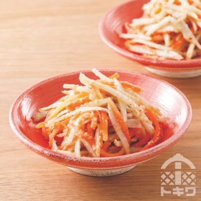新ごぼうと人参の酢の物