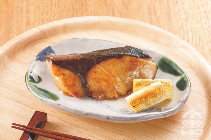 ぶりの甘酢照り焼き