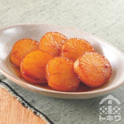 焼き大根の煮物